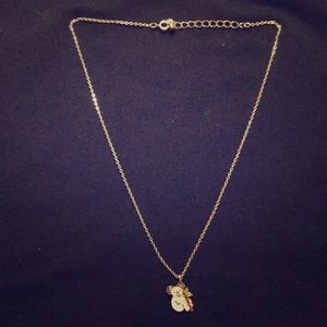 gold koala necklace
